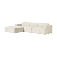 Sofá Modular Alba - 2 Módulos + Chaise long