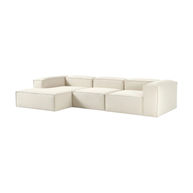 Sofá Modular Joseph - 2 Modulos + Chaise Long