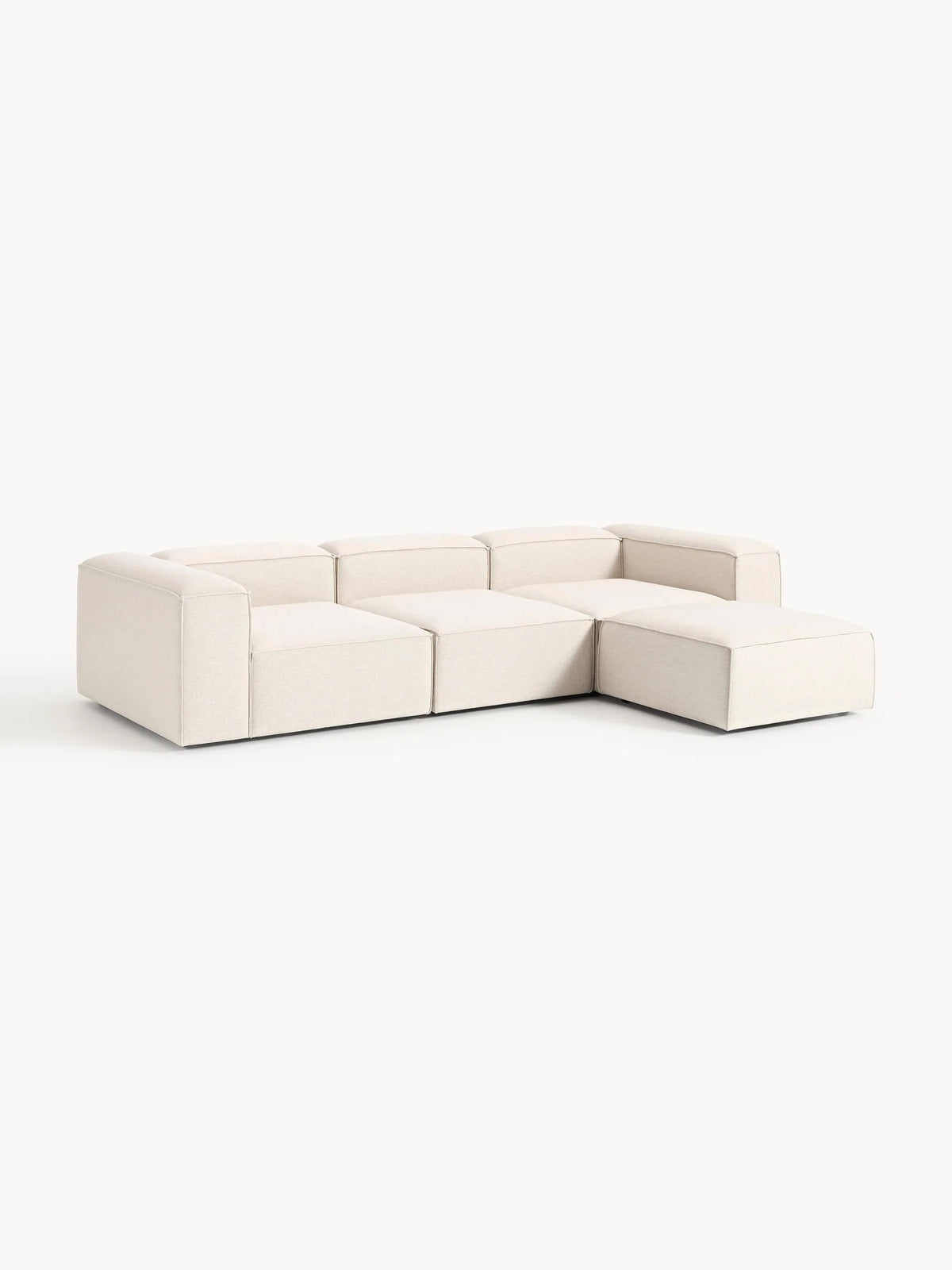 Sofá Modular Joseph - 3 Módulos + Puff